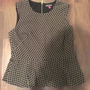 Vince Camuto Peplum Top, Size 14